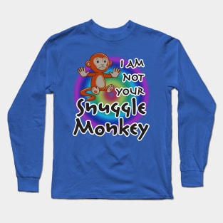 Snuggle Monkey Long Sleeve T-Shirt